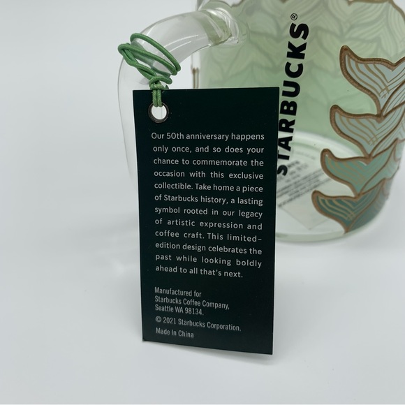 Starbucks Siren Anniversary Glass Mug - Picture 5 of 5